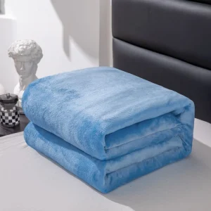 Solid flannel multifunctional blanket